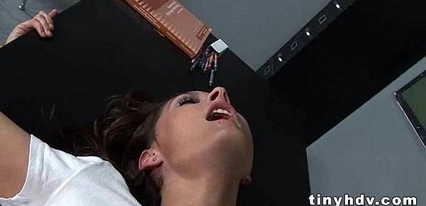  Tiny teen pussy Erin Stone 5 91